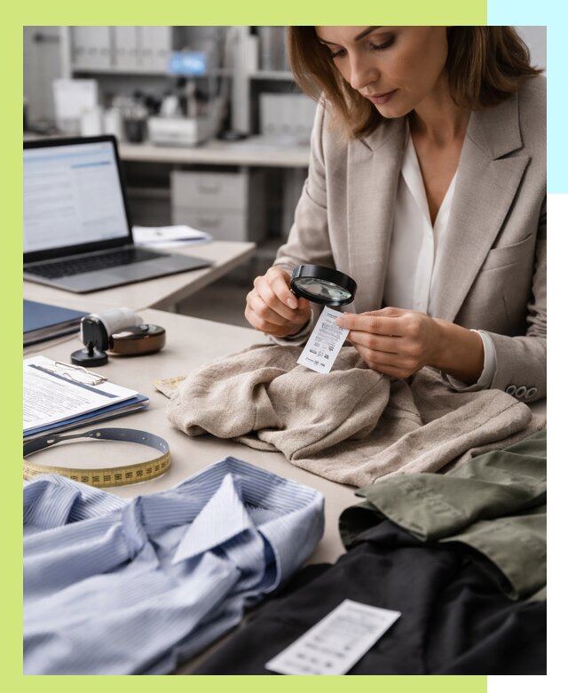 Сертификация одежды и текстиля в Полысаеве, быстрая экспертиза