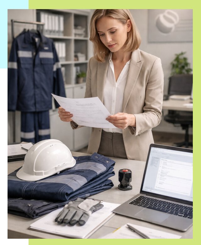 Сертификация спецодежды в Полысаеве от 7198 р. | Алешин-Плс