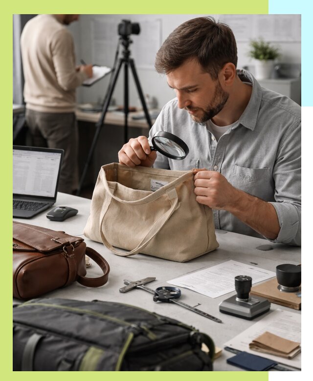 Сертификация сумок в Полысаеве, оформление и получение сертификатов