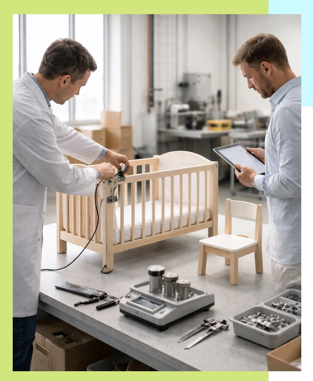 Сертификация детской мебели и проверка безопасности в Полысаеве