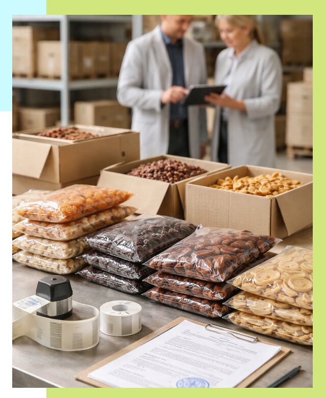 Сертификация сухофруктов в Полысаеве от 12340 р. | Алешин-Плс под ключ