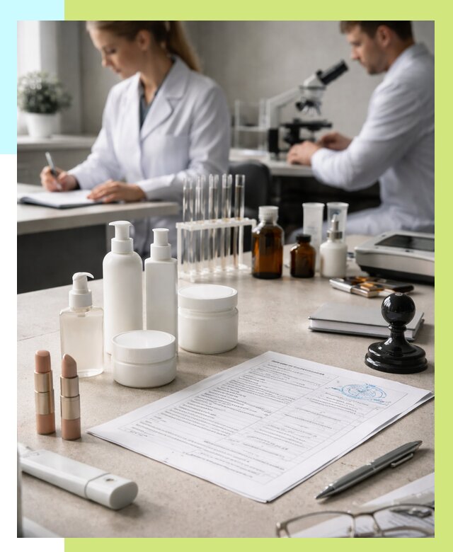 Сертификация косметики в Полысаеве от 20566 р. - Алешин-Плс