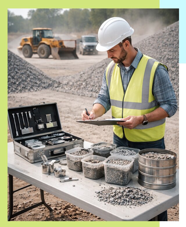 Сертификация щебня в Полысаеве по ГОСТу и техническим требованиям