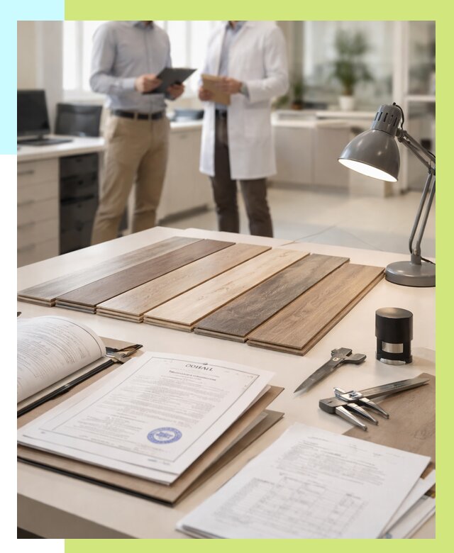 Сертификация ламината в Полысаеве от 18509 р. под ключ | Алешин-Плс