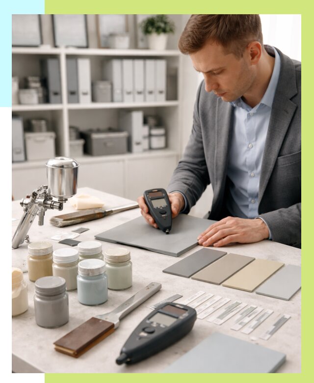 Сертификация краски в Полысаеве от 25708 р. | Алешин-Плс центр