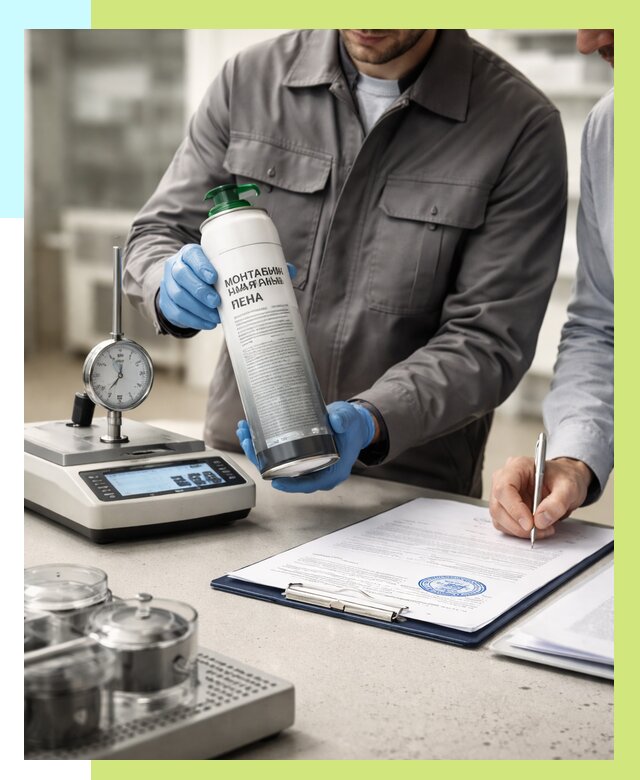 Сертификация монтажной пены в Полысаеве от 15425 р. | Алешин-Плс