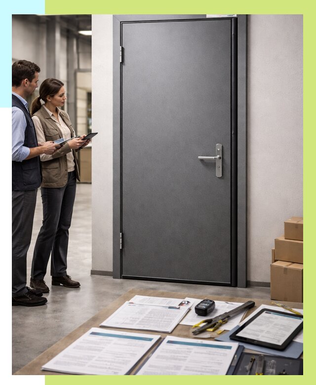 Сертификация противопожарных дверей в Полысаеве от 9255 р. | Алешин-Плс