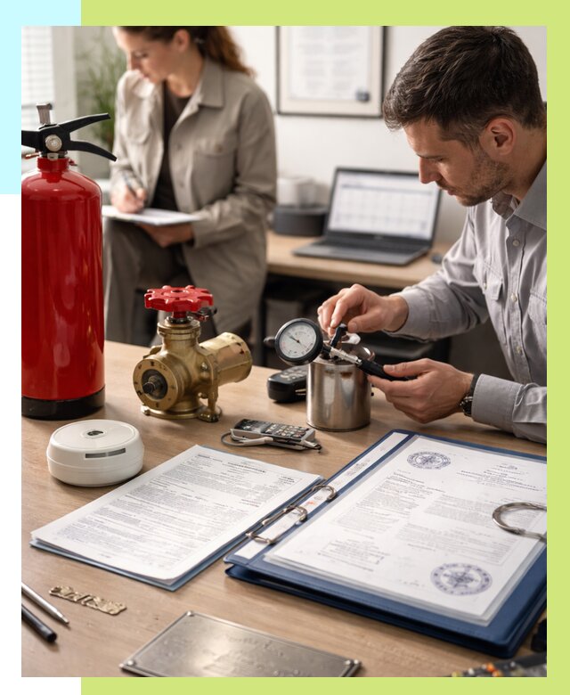 Сертификация пожарного оборудования в Полысаеве от 15425 р.|Алешин-Плс