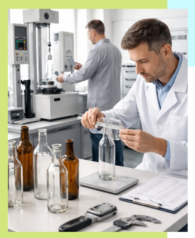 Сертификация стеклянных бутылок и сопутствующей упаковки в Полысаеве