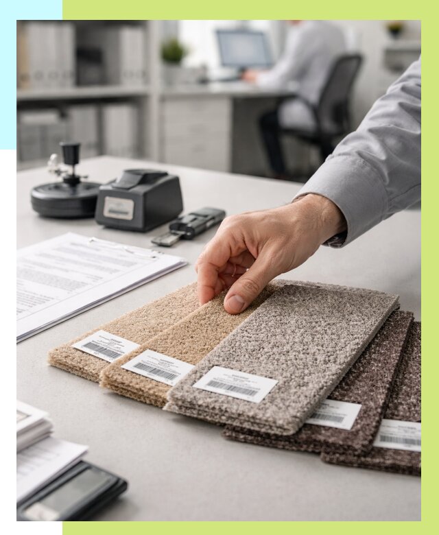 Сертификация ковролина в Полысаеве от 15425 р., Алешин-Плс