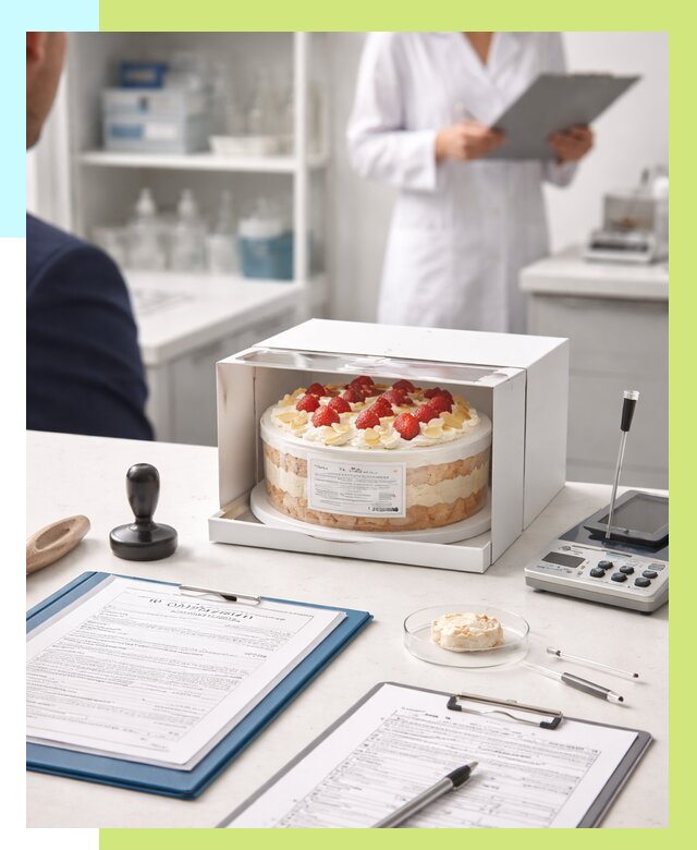 Сертификация тортов в Полысаеве от 9255 р. заказать | Алешин-Плс