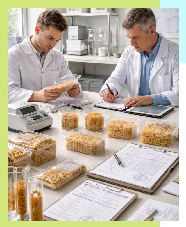 Сертификация макаронных изделий и технологической документации в Полысаеве