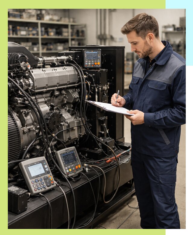 Сертификация дизельных генераторов и их оборудования в Полысаеве