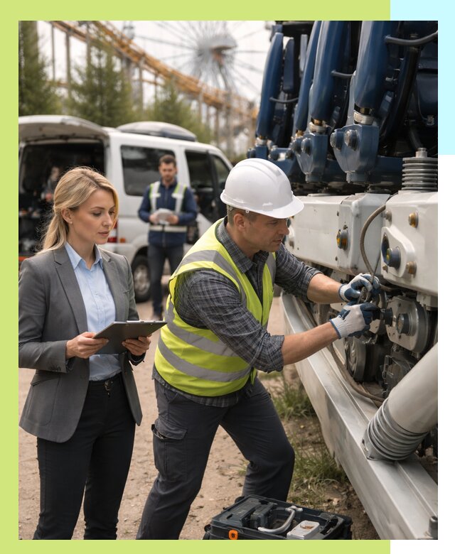 Сертификация аттракционов и проверка безопасности в Полысаеве