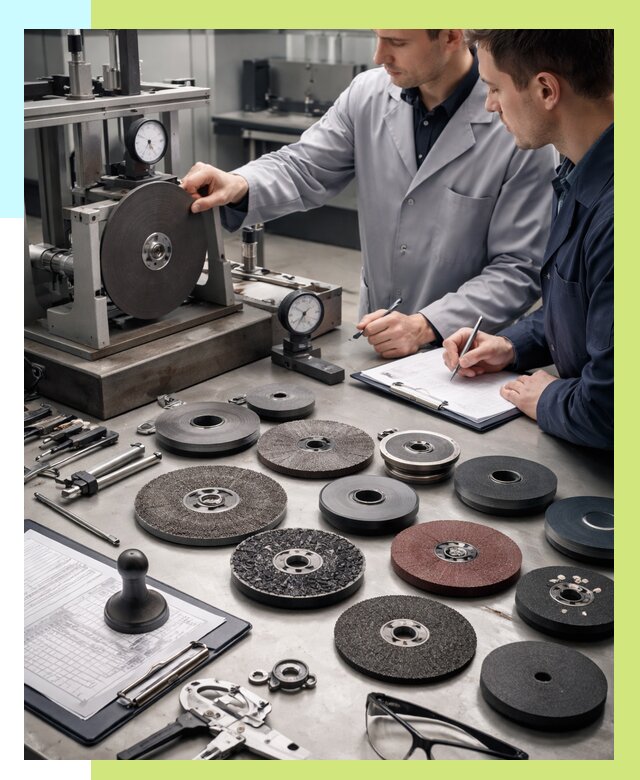 Сертификация абразивного инструмента в Полысаеве от 15425 р. Алешин-Плс