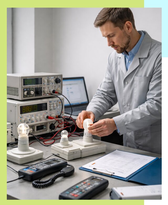 Сертификация ламп и светильников в Полысаеве по нормативам