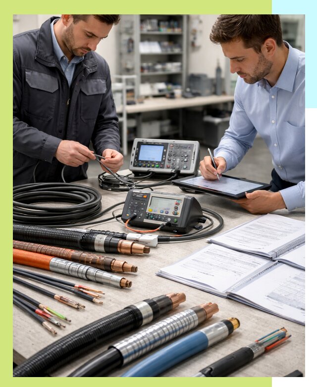 Сертификация кабеля и электропроводки в Полысаеве под ключ