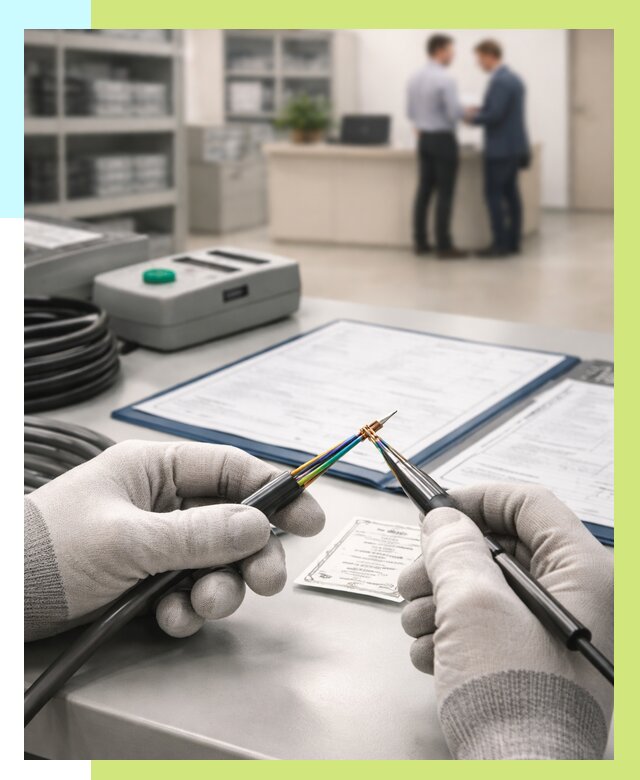 Сертификация провода в Полысаеве от 18509 р. в Алешин-Плс