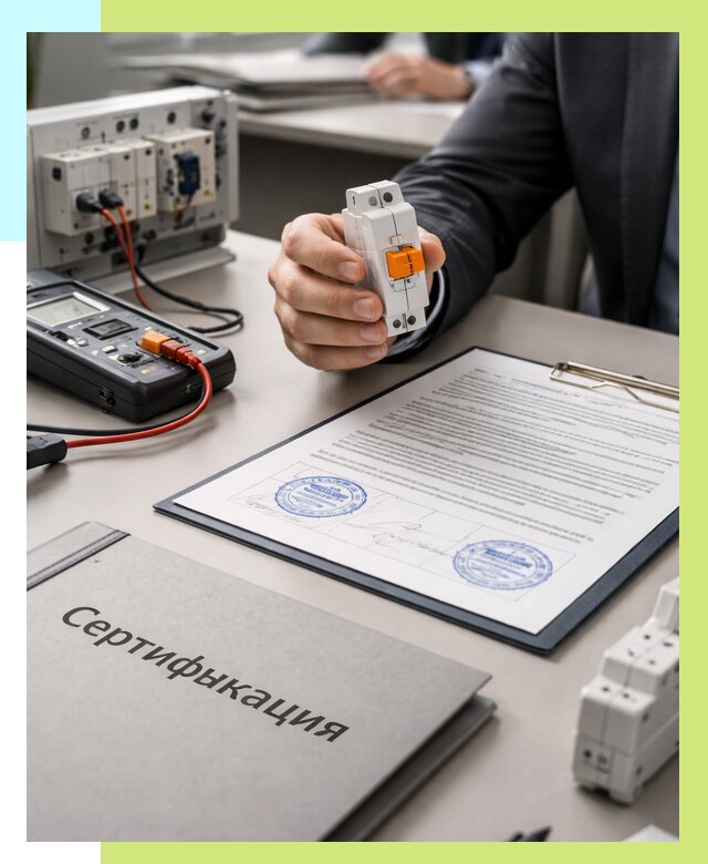 Сертификация выключателей под ключ в Полысаеве от 15425 р. | Алешин-Плс