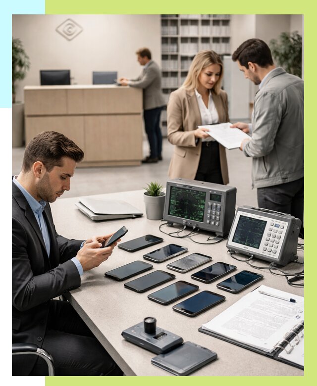 Сертификация телефонов в Полысаеве от 25708 р. под ключ | Алешин-Плс