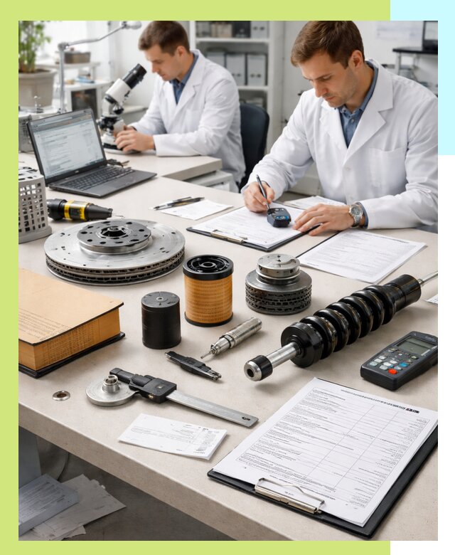 Сертификация автозапчастей и комплектующих в Полысаеве по ГОСТ