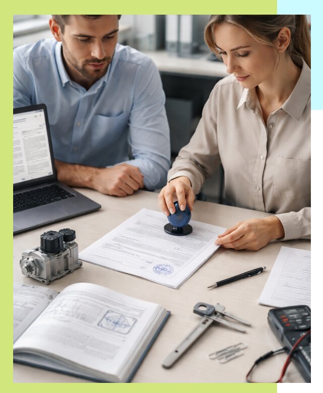 Выдача паспорта изделия и техническая экспертиза продукции в Полысаеве