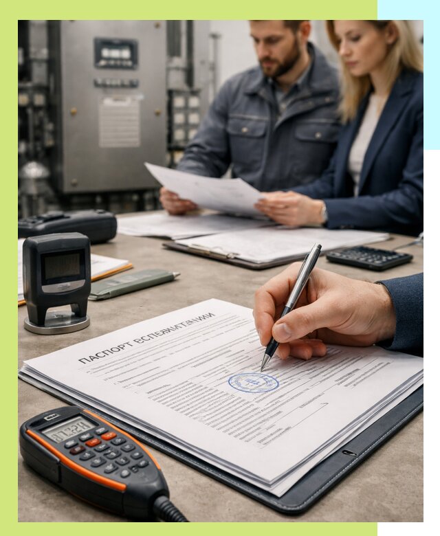 Оформление паспорта эксплуатации оборудования в Полысаеве