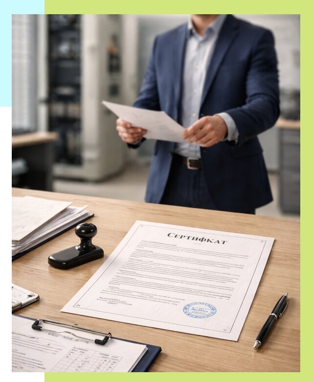 Сертификат на оборудование в Полысаеве от 15425 р. | Алешин-Плс