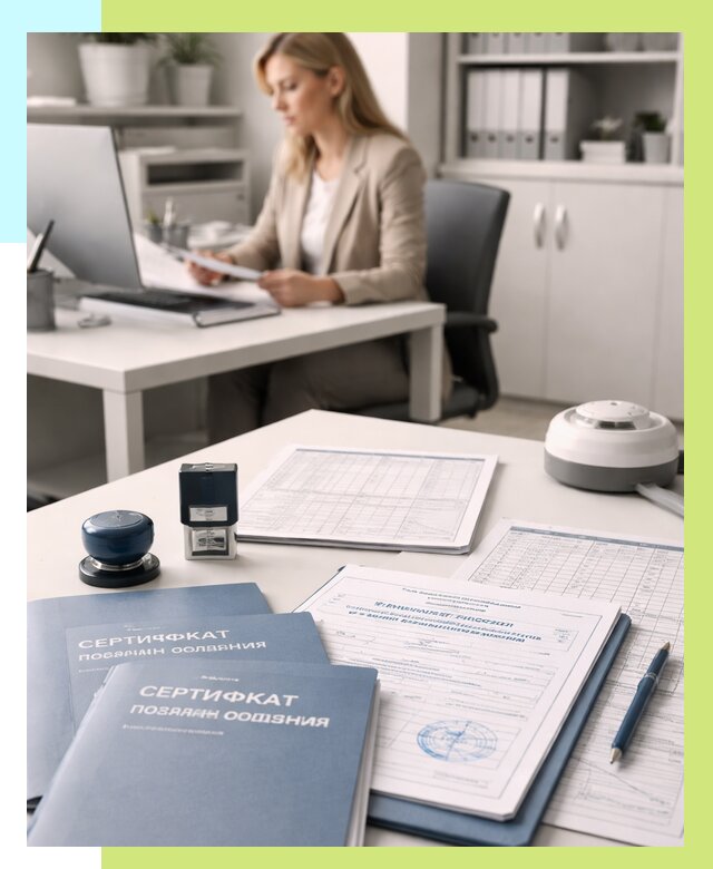 Сертификаты пожарной безопасности в Полысаеве от 15425 р. | Алешин-Плс