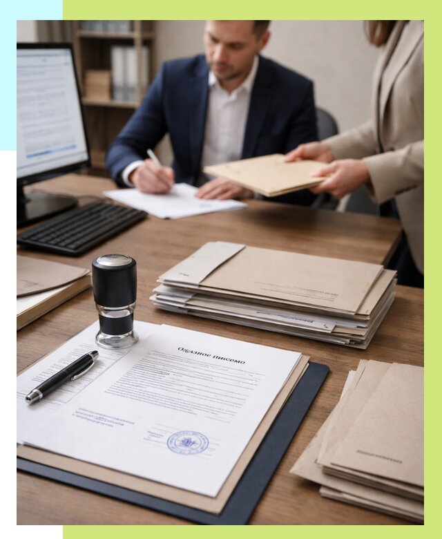 Отказное письмо для таможни в Полысаеве от 3085 р, Алешин-Плс