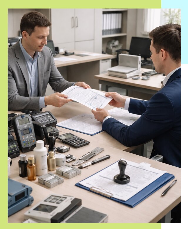 Оформление и получение заключения РЧЦ для оборудования в Полысаеве