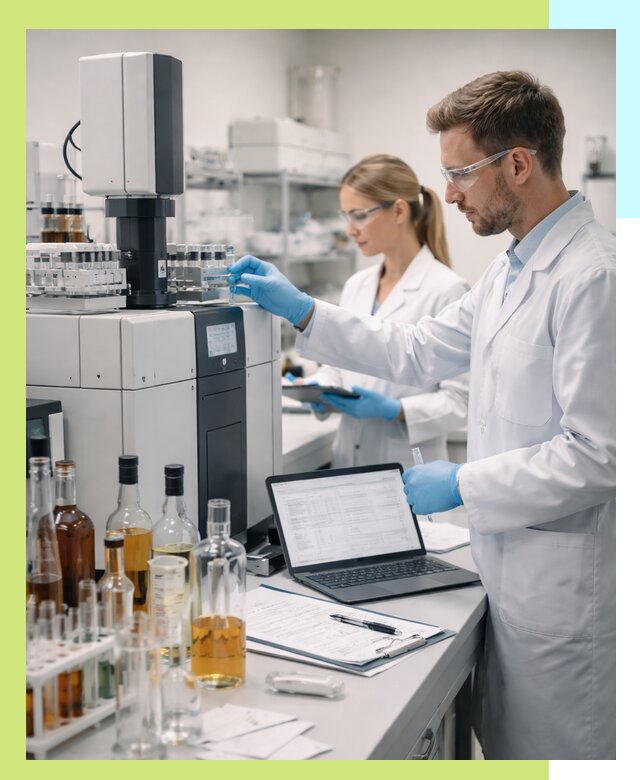 Выдача заключения о спиртосодержании продукции в Полысаеве