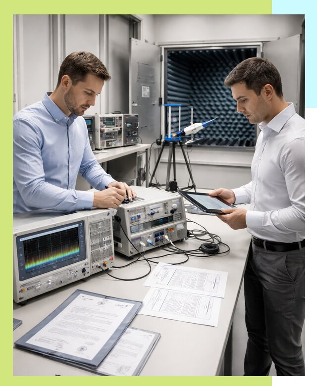 Оформление и выдача сертификата ЭМС для продукции в Полысаеве