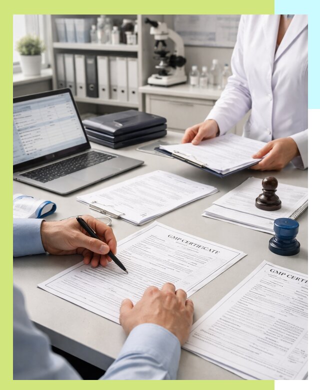 Оформление сертификата GMP в Полысаеве для фармпроизводства