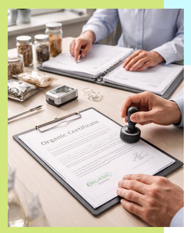 Получение органик сертификата для продукции в Полысаеве