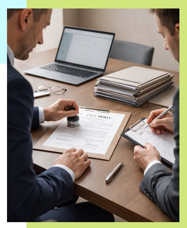 Сертификат ISO 9001 в Полысаеве купить от 82264 р. | Алешин-Плс
