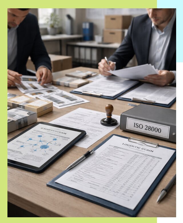 Получение сертификата ISO 28000 по безопасности цепи поставок в Полысаеве