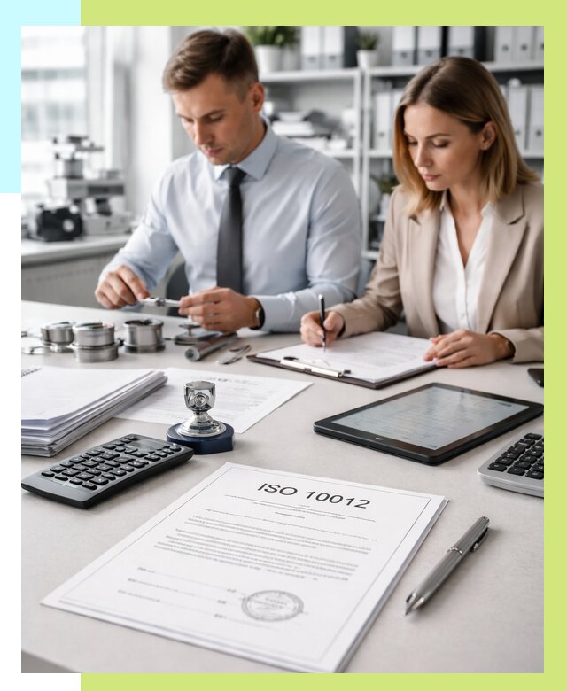 Сертификат ISO 10012 в Полысаеве от 25708 р. — Алешин-Плс