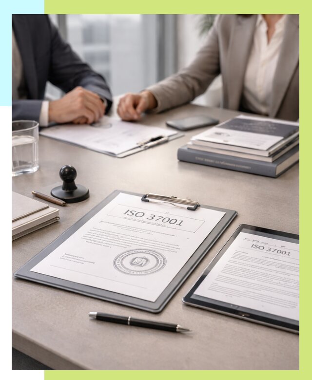 Сертификат ISO 37001 в Полысаеве оформить от 123396 р. Алешин-Плс